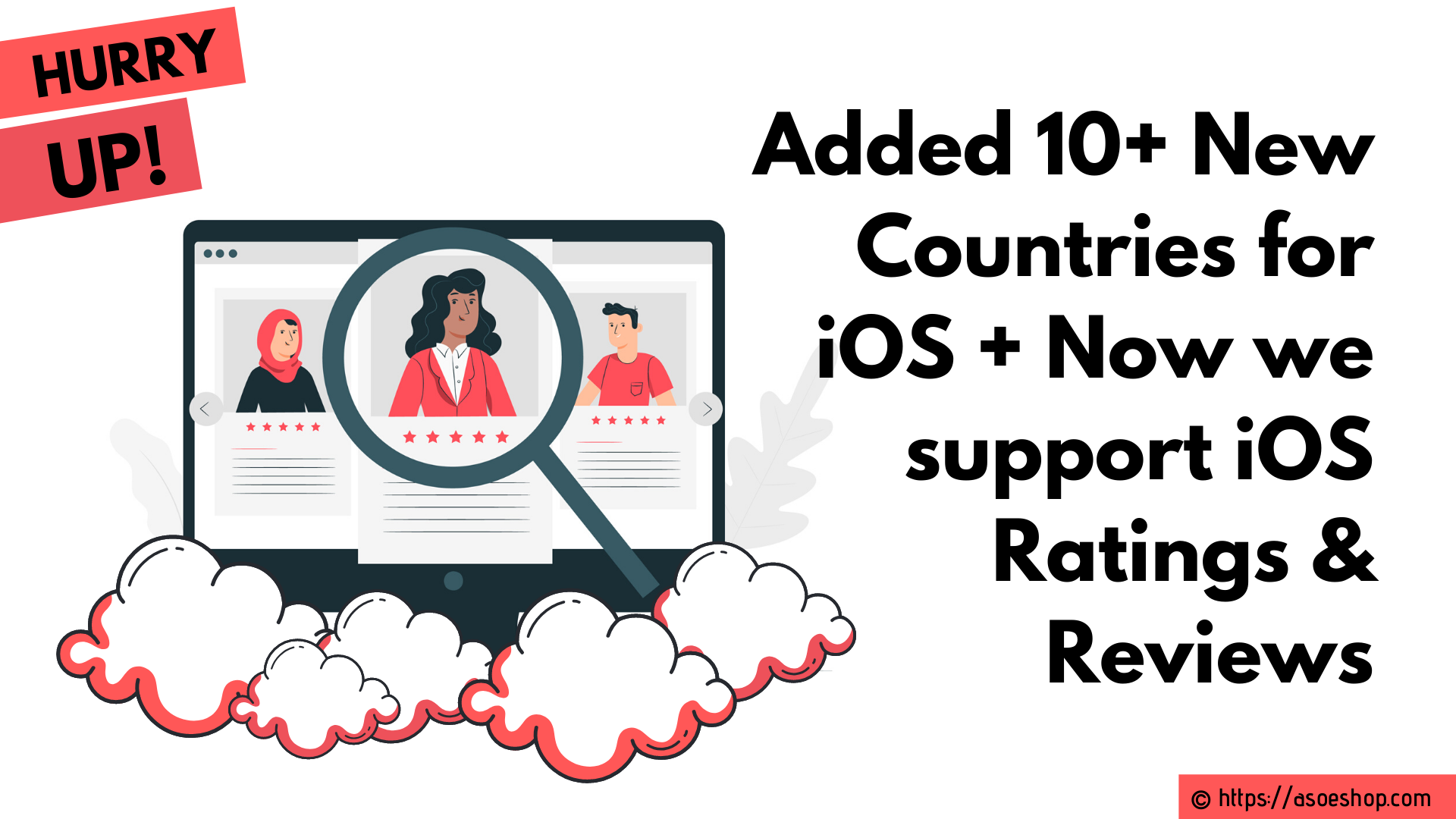 Added 10+ New Countries for iOS + Now we support iOS Ratings & Reviews as well